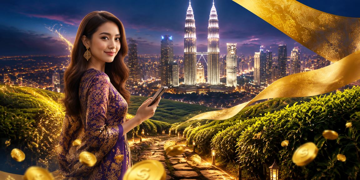 Aplikasi kasino dalam talian gaya Melayu di Kuala Lumpur pada telefon pintar