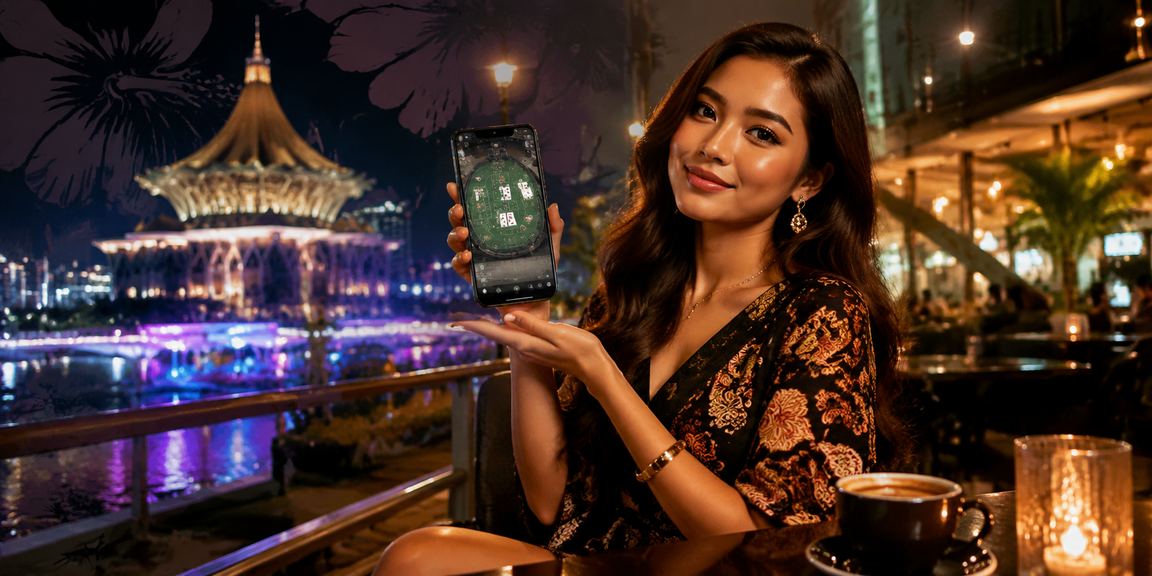 Meja baccarat kasino langsung yang boleh diakses selepas log masuk 23000 di Sarawak